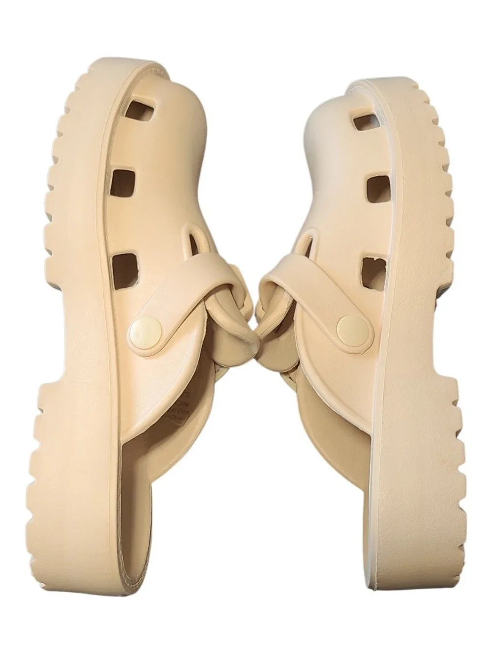 New Free People Karlie EVA Buckle Clogs Size 9 Euro 40